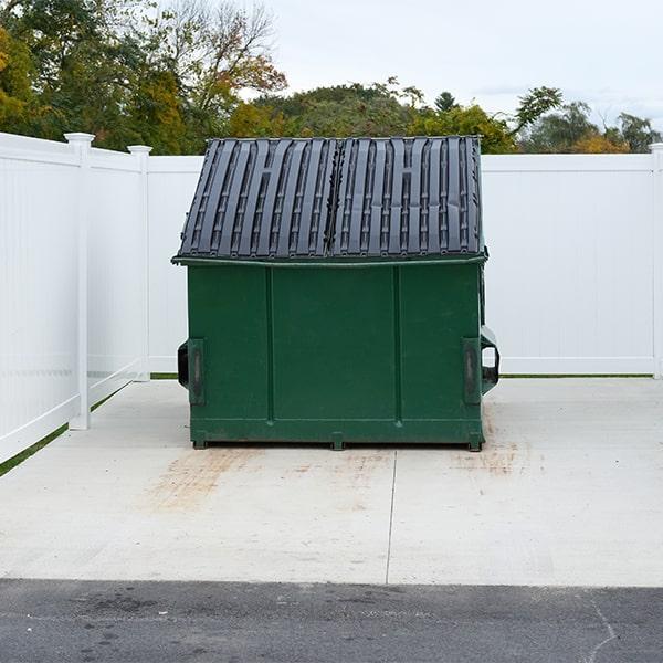 we provide discounts for businesses intrigued in long-term rentals of our commercial dumpsters