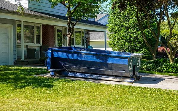 seek advice from your local authorities regarding permits for placing residential dumpsters on public property, such as streets